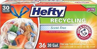 Hefty Trashbag 30g/36ct Clr
