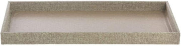 Burlap Jewelry Tray