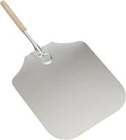 American METALCRAFT, Inc. 16' x 18' Aluminum Pizza Peel with 12' Wood Handle 3016, 30-Inch, Silver