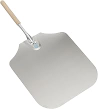 American METALCRAFT, Inc. 16' x 18' Aluminum Pizza Peel with 12' Wood Handle 3016, 30-Inch, Silver