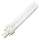 PL-C26W/27/ALTO Double Tube 2 Pin Base Compact Fluorescent Light Bulb by PHILIPS – Glass, Warm White, Model 383216