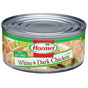 Hormel White & Dark Chicken / 5 Ounce (Pack of 12) / 96 Chicken