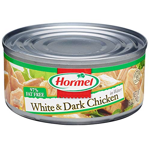 Hormel White & Dark Chicken / 5 Ounce (Pack of 12) / 96 Chicken