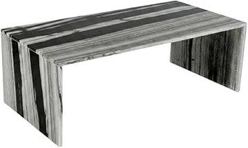 Starlight Canyon Home Multicolor Marble Coffee Table with Contemporary Design, Sturdy Build, Elegant Home Accent, Perfect for Living Rooms