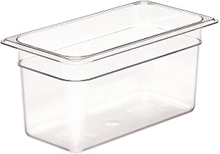 Cambro Clear Food Pan, Third Size (6-15/16 x 12-3/4) - 6"