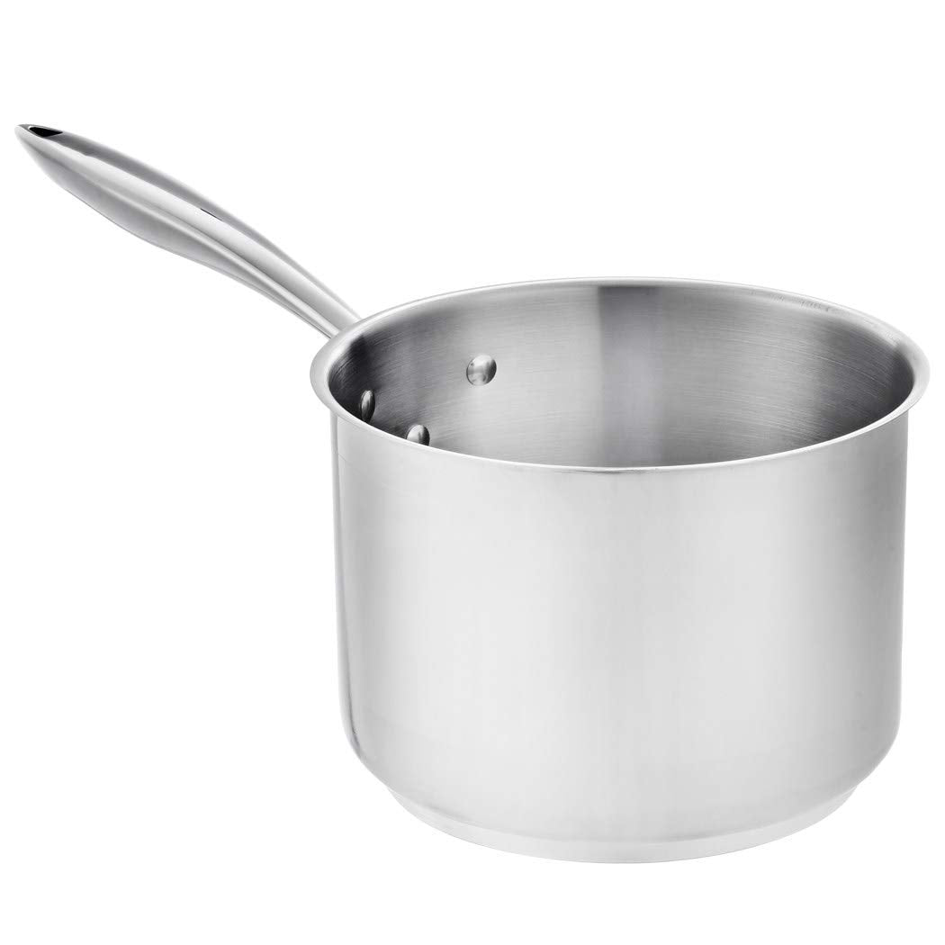 Browne Foodservice 6 Quarts / Stainless Steel / 5.68 liters Saucepans