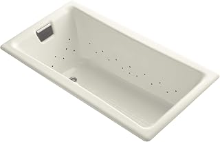 Kohler Tea-for-two 60-in Heated Bubblemassage Air Bath