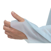 Blue Disposable Waterproof Isolation Gown by HUBERT – One Size, Plastic, Blue