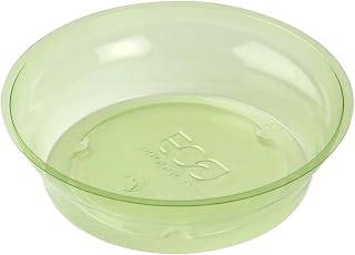 ECO PRODUCTS Veridian Green Compostable 3oz PLA Cold Cup Insert, Case of 1000, Fits 9oz-24oz cups, Disposable Renewable Plant-Based, For Parfaits, Fruit Dips, Veggies, BPI Certified, ASTM Compliant