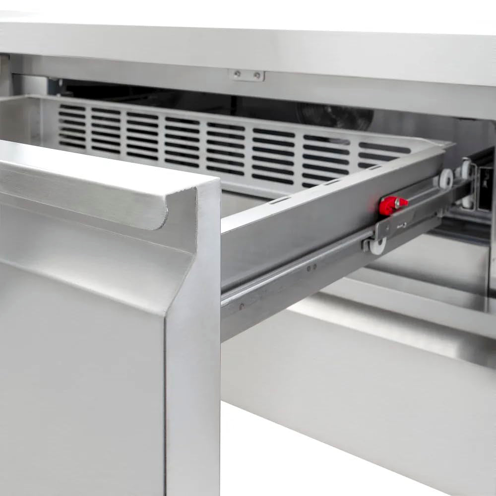 72 3/8" Chef Base by MOTAK – 75.12x34.88x27.76, In Description, Check Images, Model MCBR72-D-X