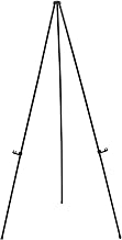 MasterVision Display Easel,63-1/2" H,12" W FLX10201MV - 1 Each