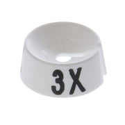 Hanger Markers by SIZEAMATIC – Plastic, White, Pack of 25, Model 201025-3X