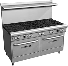 Southbend 4607AC-2GL 60" Ultimate Restaurant Gas Range w/ 4 Pyromax Burners, 24" Left Griddle, (1) Convection Oven & (1) Cabinet Base