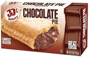 JJ's Bakery Chocolate Snack Pies, Individual Dessert, Fresh-Baked, Perfect for Snacks, Nut-Free, Kosher Parve, 4 Oz Each (Pack of 6)
