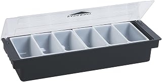 PADERNO World Cuisine ABS Plastic Bar Cocktail Container with 6-Storage Compartments