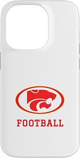 Carlisle High School Wildcats Football Case for iPhone 14 Pro