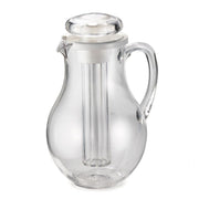 2 qt Plastic Center Ice Core Pitcher by Tablecraft – 64 Ounces, 2.0 quarts, Polycarbonate (PC), Clear