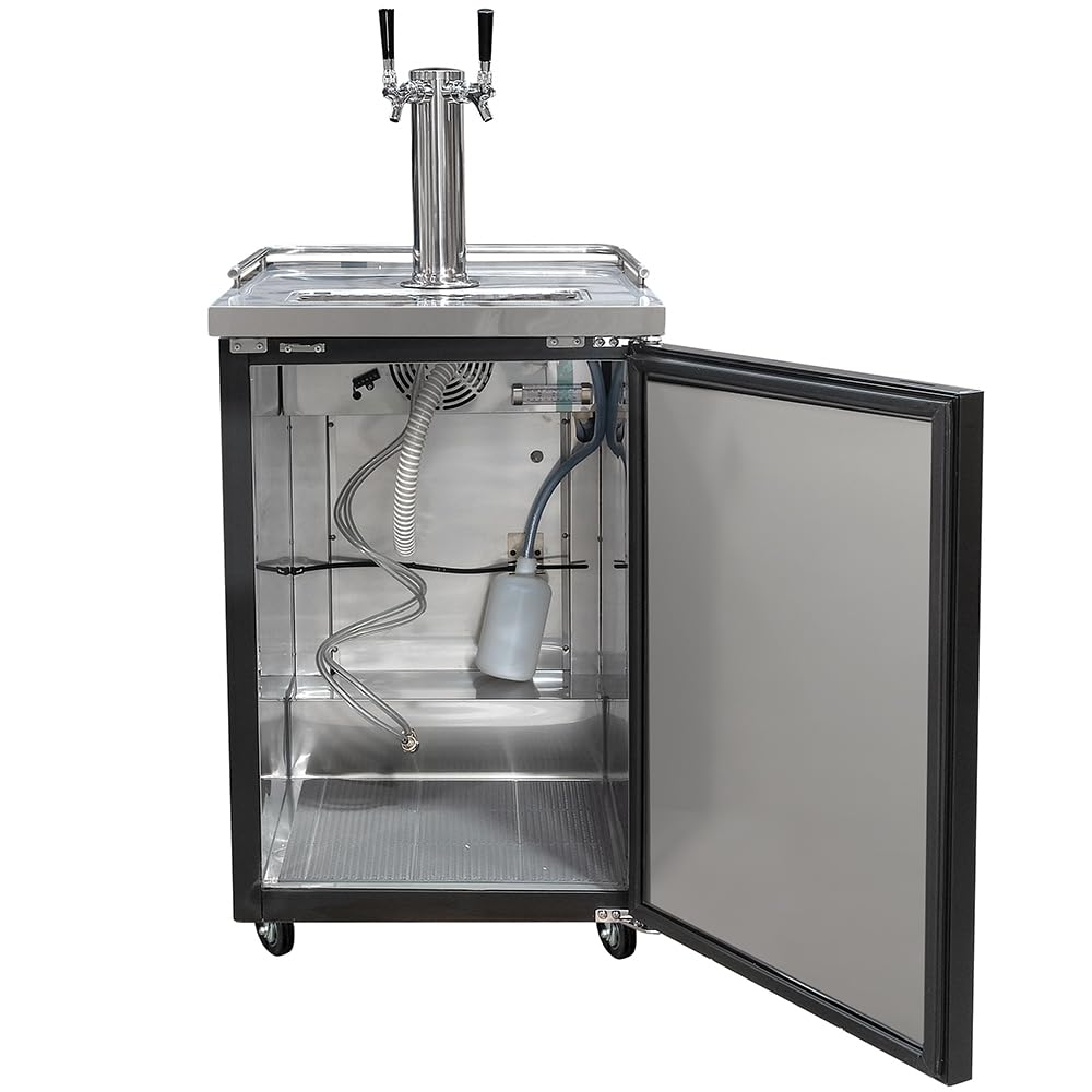 23 1/2" Kegerator Beer Dispenser by MOTAK – 25.98x32.28x48.03, In Description, Check Images, Model MBCBD-1-X