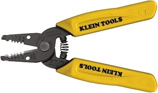 KLEIN TOOLS 11048 Dual Wire Stripper Cutter for Solid Wire, Made in USA