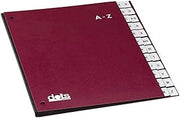 Dot's Homestyle Pretzels dots Dots 44199-01 Desk Organiser A-Z Red