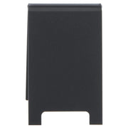 A-Frame Sign Easel Black Plastic - 2" L x 3 1/2" H by HUBERT – Plastic, Black, Pack of 5, Model TBD-1