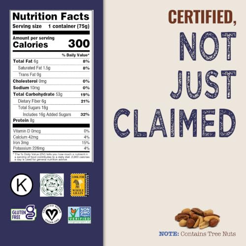 Modern Oats Goji Blueberry / 2.6 Ounce (Pack of 12) / 12 Breakfast Foods