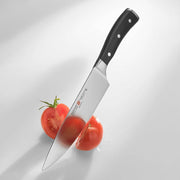 Classic IKON 8" Chef's Knife by Wüsthof – 8 Inch, Stainless Steel, Black, Model 4596/20