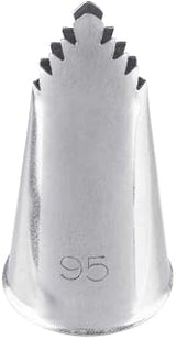 Ateco French Leaf Ruffle Decorating Pastry Tip #95