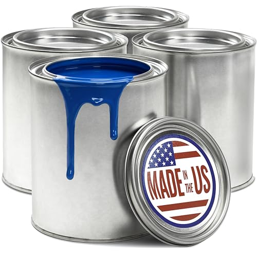Stock Your Home 4 Pack / Silver / 1.0 quarts Paint Buckets
