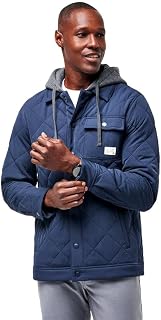 TravisMathew Men's Grey Wave Total Eclipse 2XL