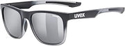 Uvex LGL 42 Sunglasses - S532032 (Black Transparent/mir.Silver)