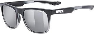 Uvex LGL 42 Sunglasses - S532032 (Black Transparent/mir.Silver)