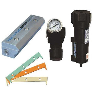 Super Air Knife Kit by EXAIR – 1.75"L x 7"W x 1.44"H, Aluminum, Stainless Steel, Model 110209