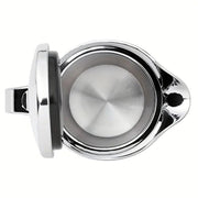 Thsinde Insulated Gravy Boat with Lid, 450ml Double Wall, Silver