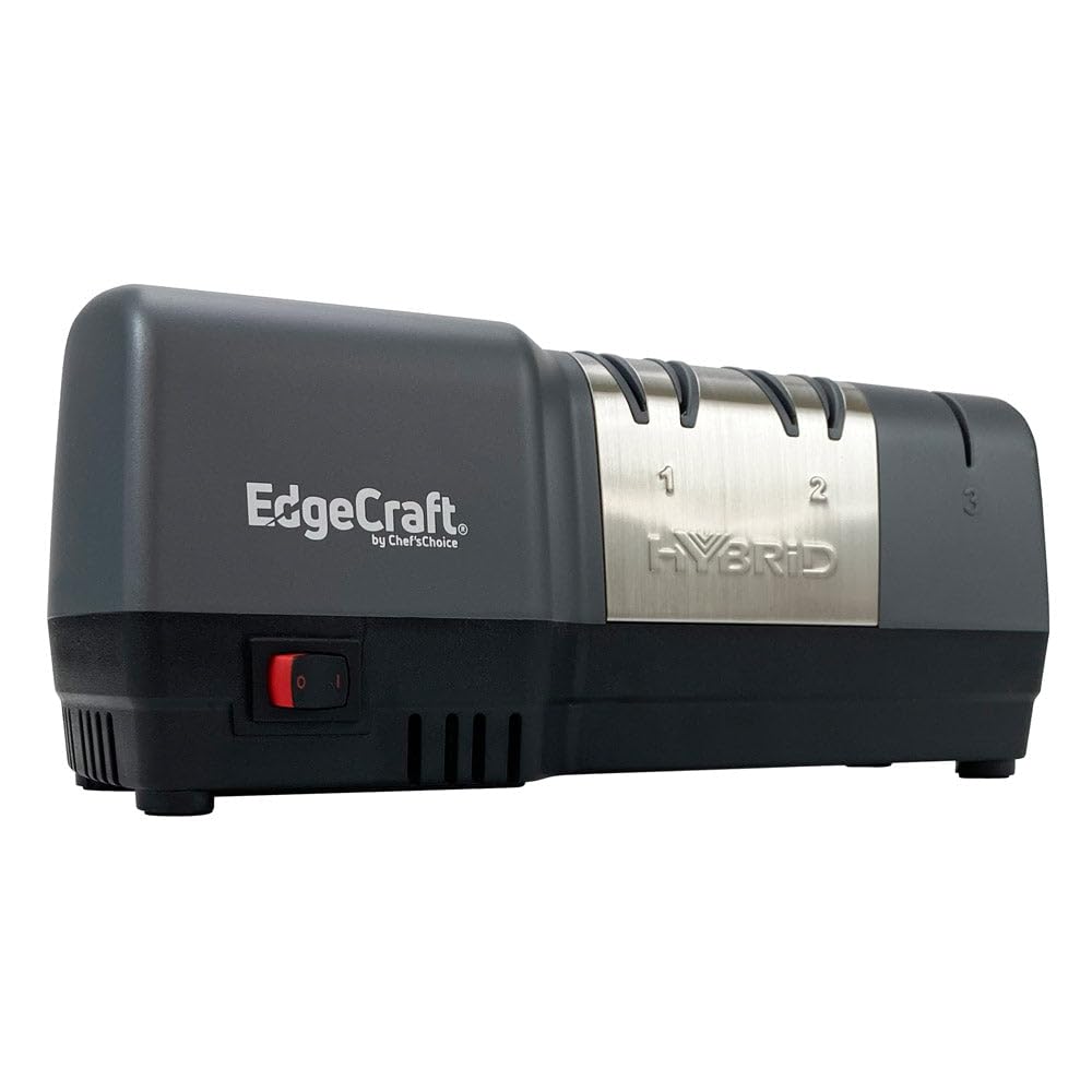 Model E270 3-Stage Hybrid Knife Sharpener by EdgeCraft – Model 7B-3A5Y-6A4V