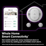 Kidde Smart Smoke & Carbon Monoxide Detector / 5 Inches / White Combination Smoke & Carbon Monoxide Detectors