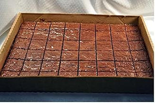 Love and Quiches Classic Cake Brownie, 5.25 Pound - 2 per case.