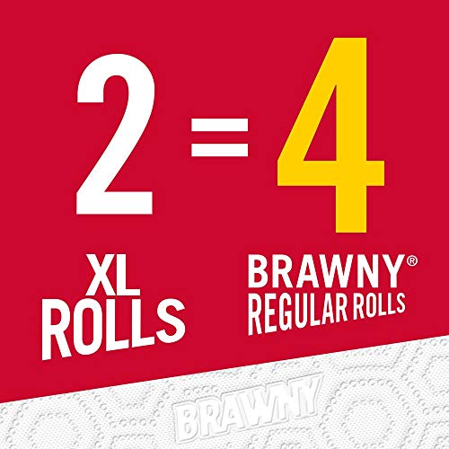 Brawny 6 Count (Pack of 2) / White / 12 Paper Towels