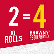 Brawny 1 / 2 Count (Pack of 1) / white Paper Towels