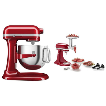 ® 7 Quart Bowl-Lift Stand Mixer by KitchenAid – Metal, Candy Apple Red