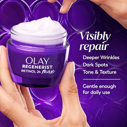 Olay 2.6 Ounce (Pack of 1) / Retinol Max / Purple Night Creams