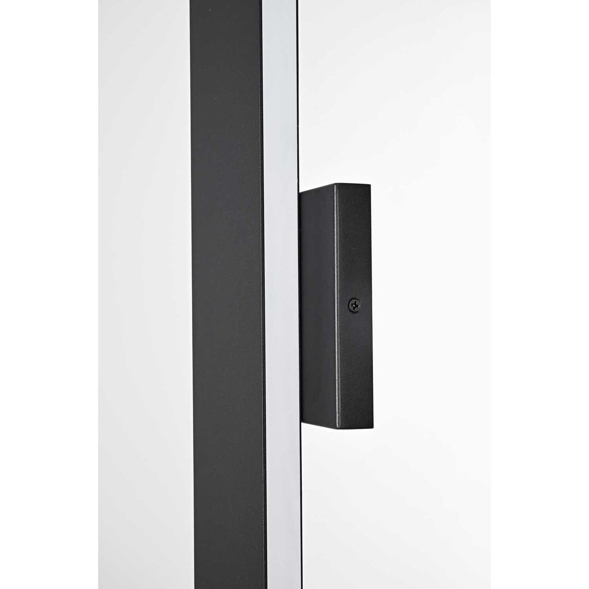 Waylen LED Outdoor Wall Sconce Black by Lighting Design – 119, Iron, Black, Model OD506W34BK