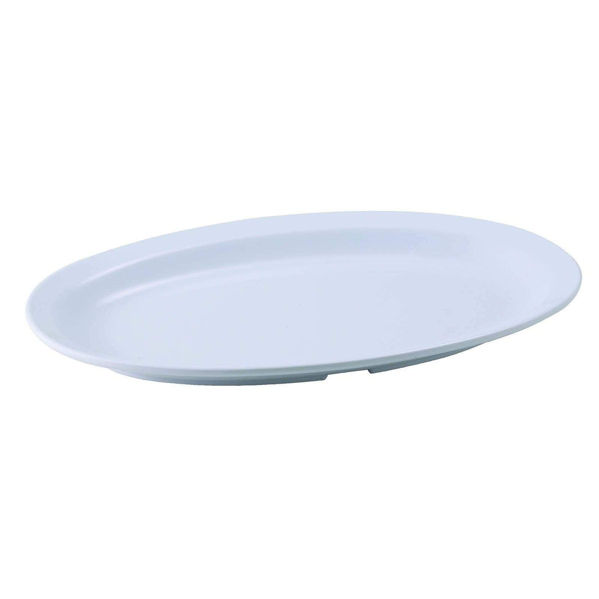 Winco 11-1/2" x 8" / White / Classic Platters