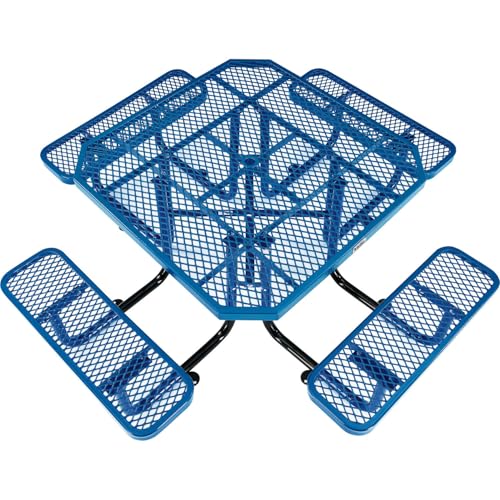Global Industrial Blue / Industrial / 1 Picnic Tables
