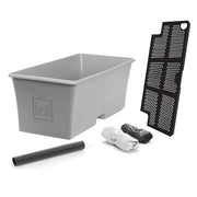 Container Gardening System - Gray by EarthBox – Medium, 2 cubic_feet, Plastic, Gray, Model 80207
