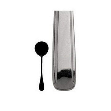 Bouillon Spoons - Dominion Heavy-Weight Series [Set of 12] by Update International – Bouillon, Aisi 430 2B Stainless Steel Stainless Steel, Chrome, Pack of 12, Model DH-42B