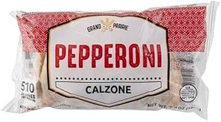 Grand Prairie Foods Pepperoni Pizza Calzone, 7.5 Ounce -- 12 per case.
