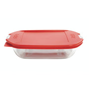TrueFit Cake Dish with Cherry Lid by Anchor Hocking – 8", 1.0 cups, Plastic, No Color, Model 91819
