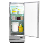 24 3/4" One Section Reach In Refrigerator by MOTAK – 26.97x25.59x68.90, In Description, Check Images, Model MSD-1DR-BAL-12-X