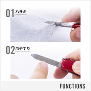 Classic SD Brilliant Swiss Army Knife by Victorinox – Stainless Steel, Carbon, Model 0.6221.90